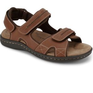 Dockers Men's Tan Adjustable Sandals